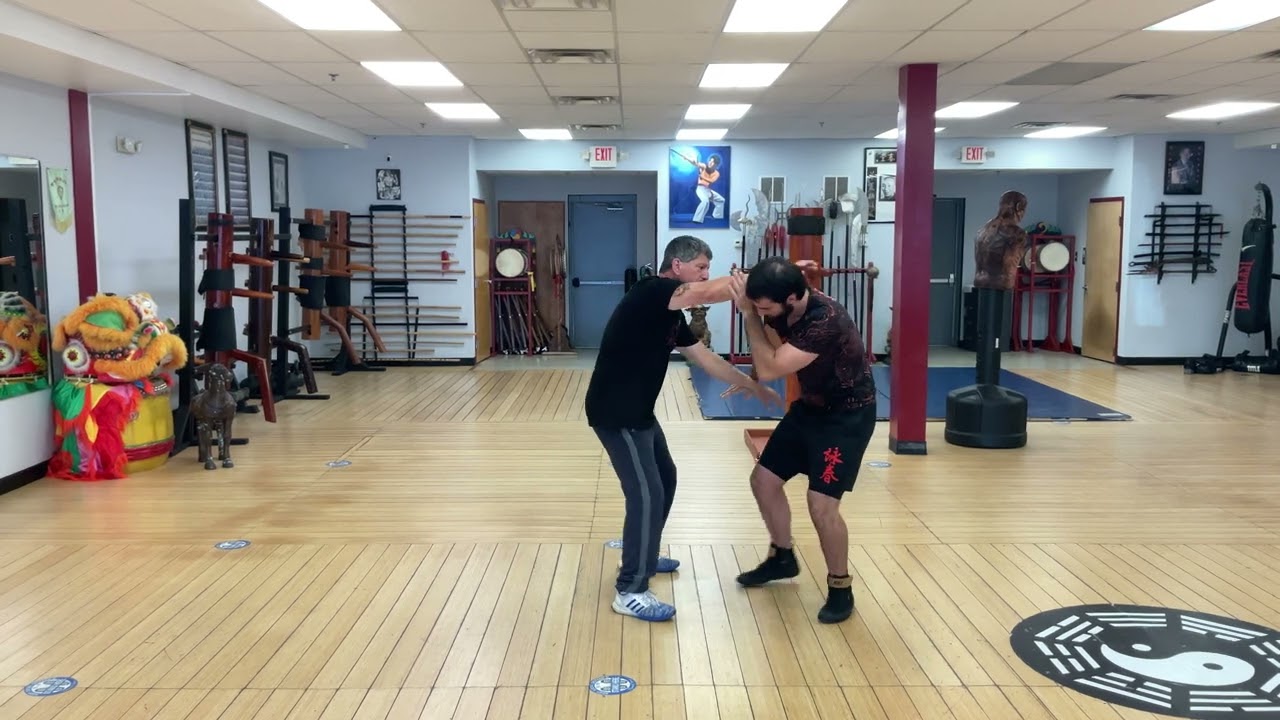 2 Hand Chi Sao  Biu Gee Form Combat  Application To the Gui Ma