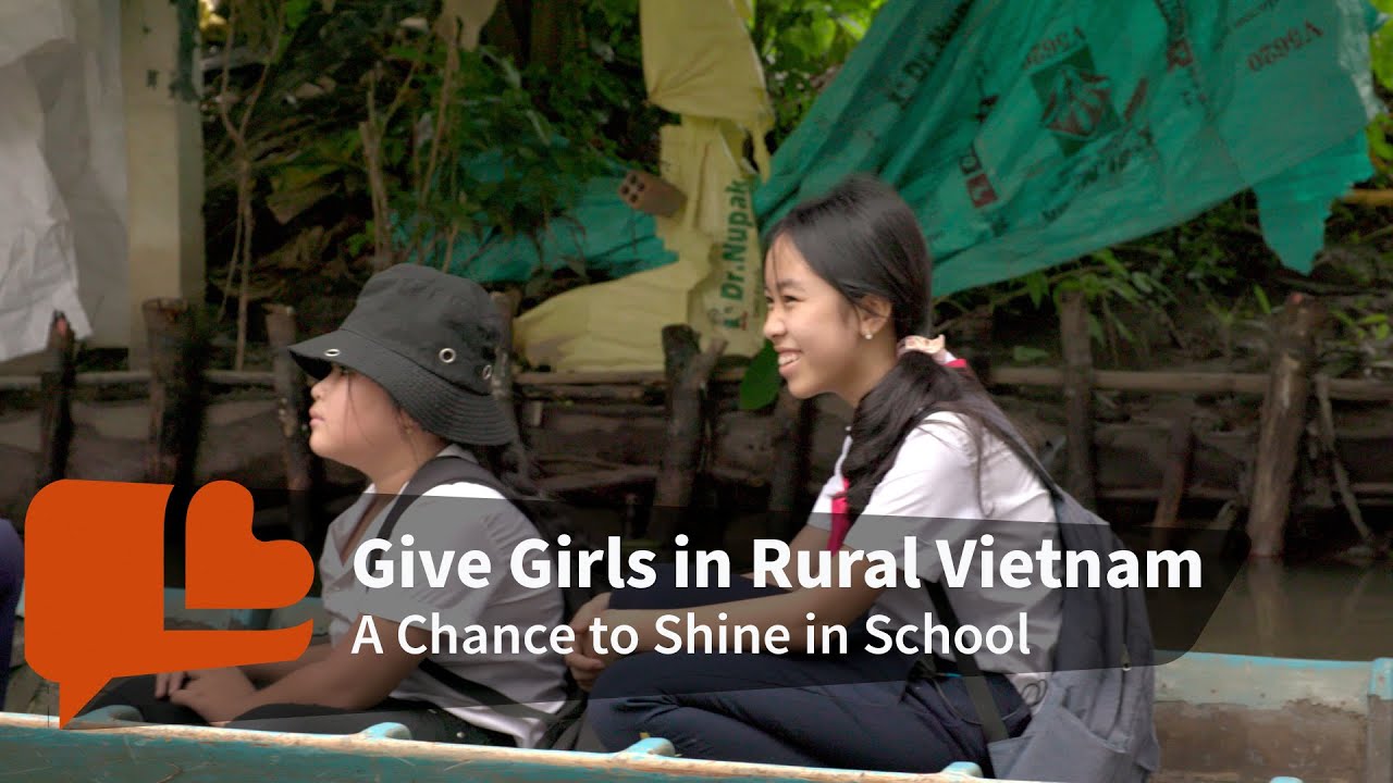 Girls in Mekong Delta Blossom with Bong Sen.