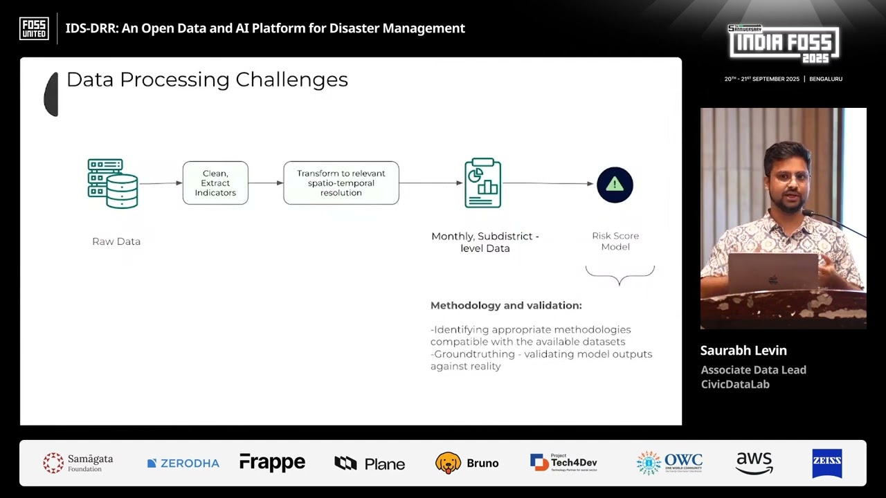 IDS-DRR: An Open Data and AI Platform for Disaster Management