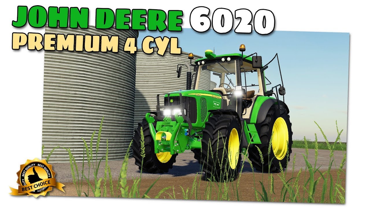FS19 | JOHN DEERE 6020 PREMIUM 4 CYL - review