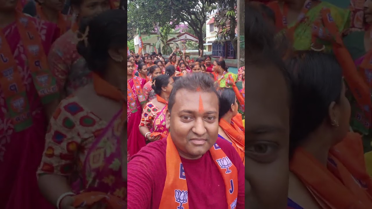 Jay Shree Ram 🚩🕉️🚩 BJP Vijya Michil | BJP Bengal