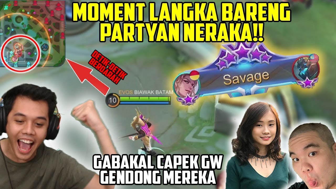 MOMENT LANGKA COY!! LANCELOT GW DAPAT SAVAGE DARI PARTYAN NERAKA INI