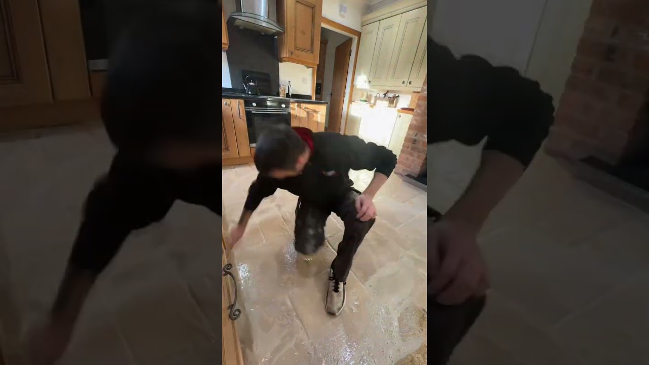 Travertine deep clean