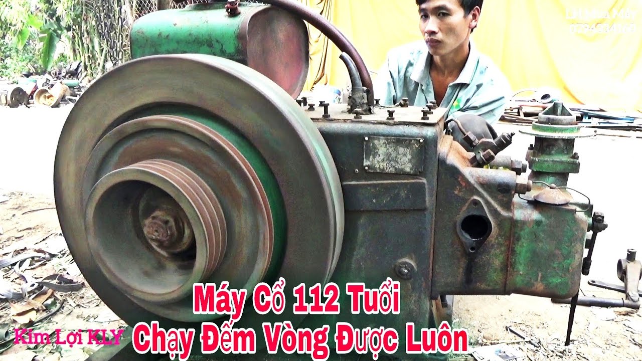 Antique Engine/ Bỏ4 Năm Không Đụng Đến. Chạy Thử Máy Ba Lan 112 Tuổi Quá Nhạy