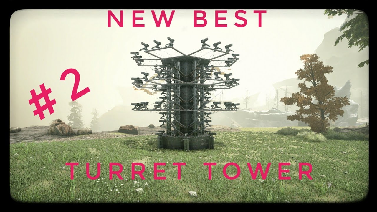 New Best Turret Tower design Ark survival #2