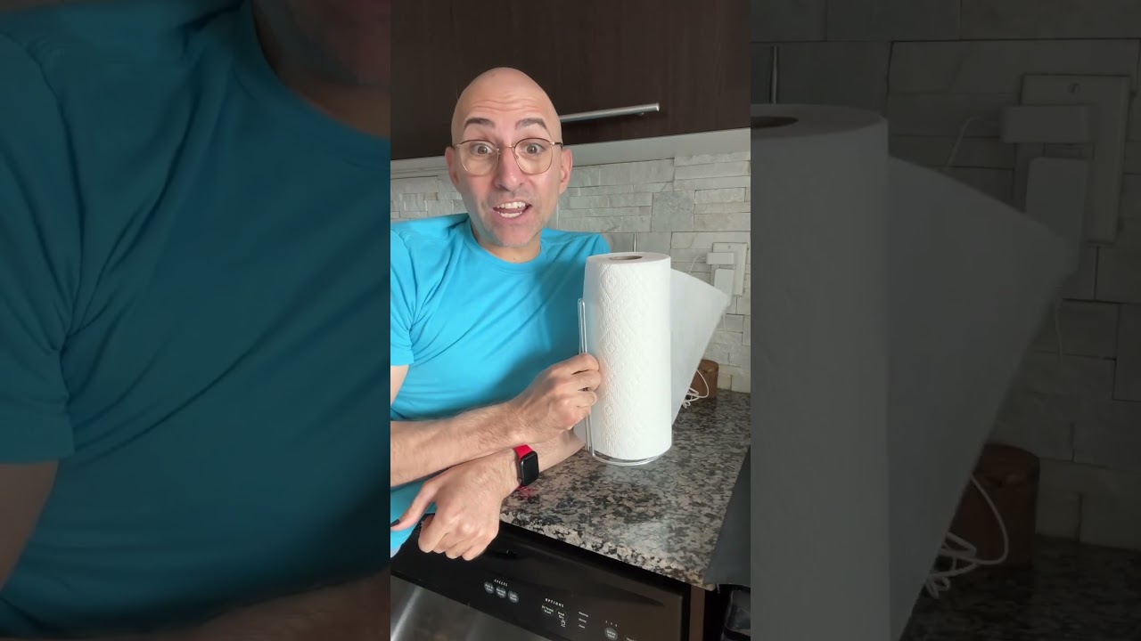 I was today years old: Papertowel Holder #disability #hacks #TheMoreYouKnow