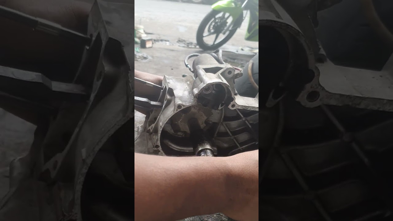 Cara memasang stang piston tanpa treker,cukup dengan alat seadanya  tetapi presisi dan mudah