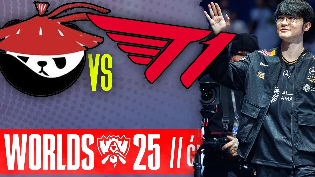 AL vs T1  // WORLDS 2025 // BO5 // HIGHLIGHTS