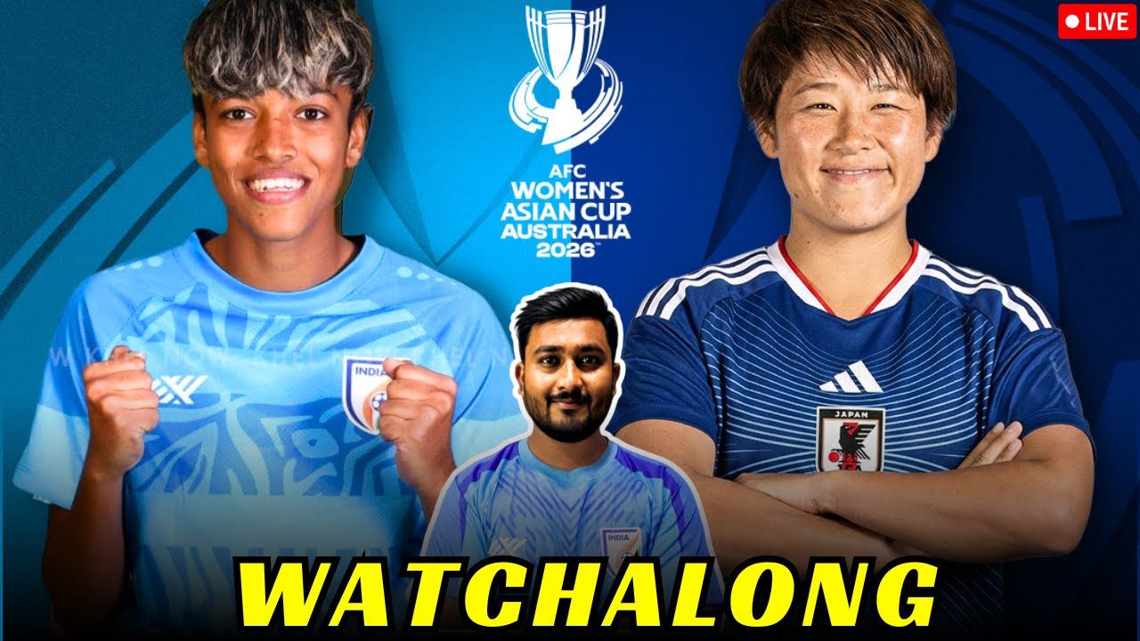 India vs Japan Live Reaction | AFC Women's Asian Cup 2026