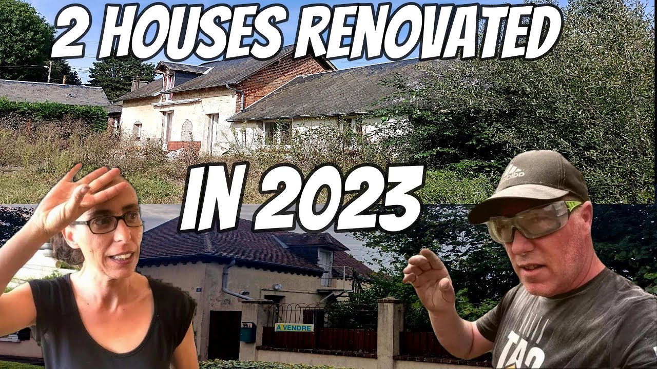 Incredible Timelapse of Couple Restoring 2 Houses in 1 Year