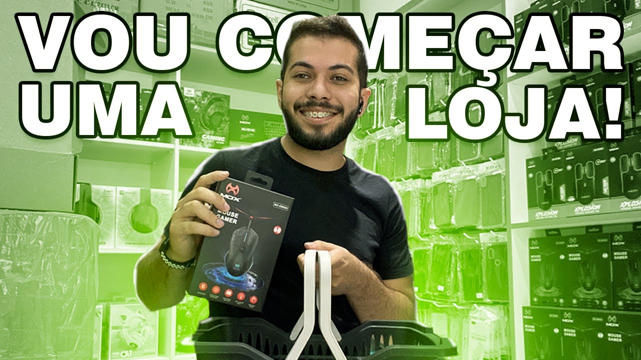 VOU COME&Ccedil;AR UMA LOJA - ELETRONICOS E ACESS&Oacute;RIOS PARA CELULAR -  Natanael Mello !