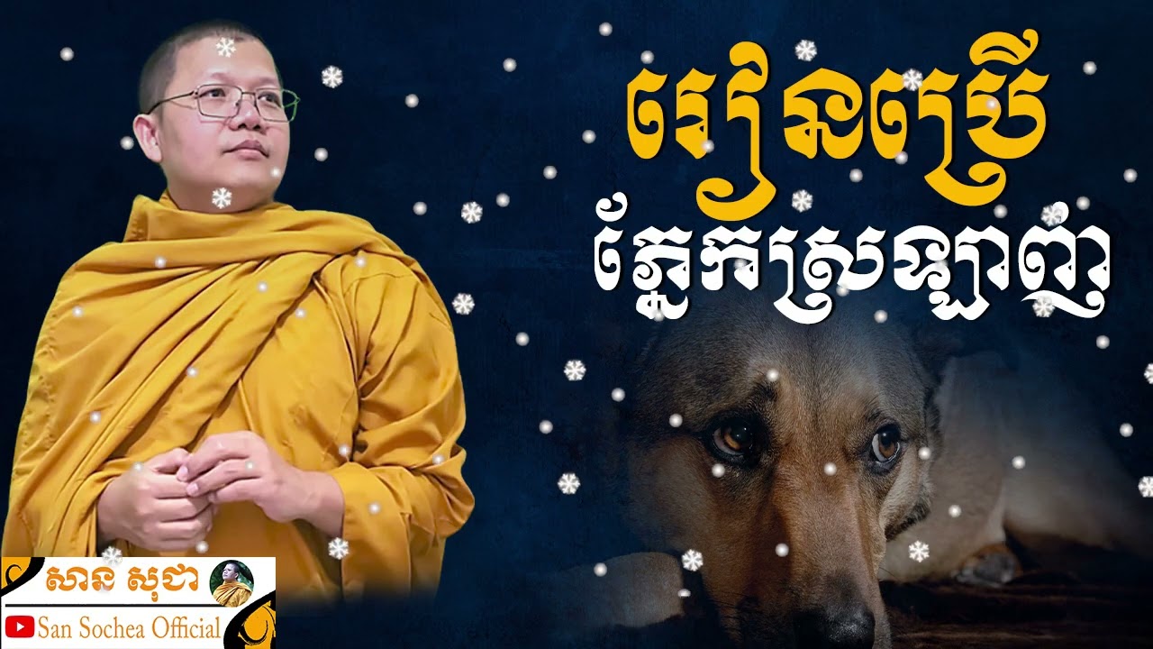 រៀនប្រើភ្នែកស្រឡាញ់ | SAN SOCHEA OFFICIAL