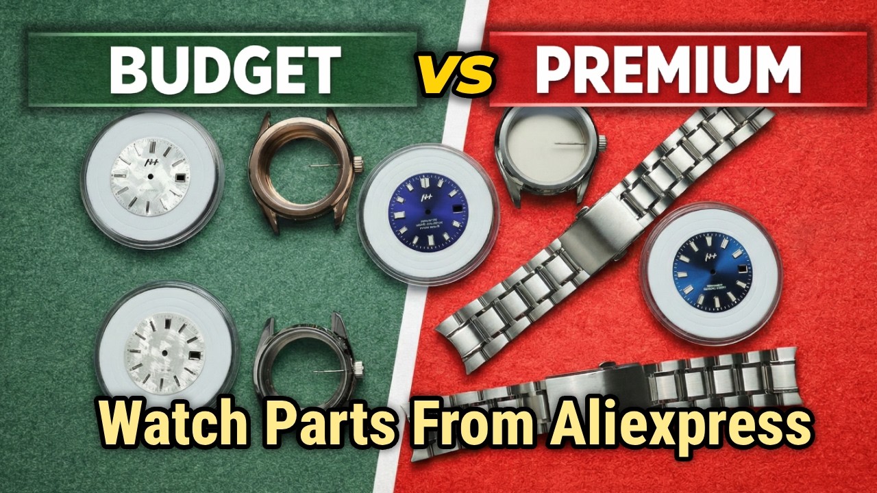 Is There REALLY a Difference? Budget vs Premium Watch Parts from AliExpress