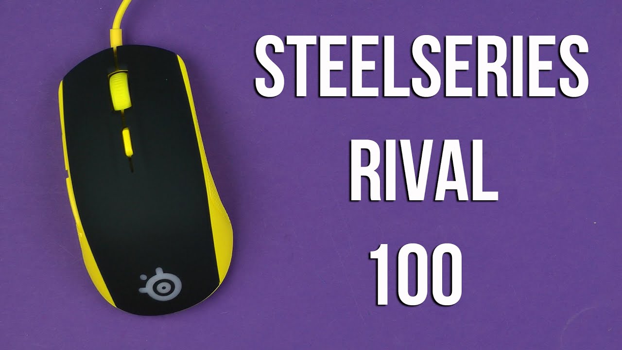 Распаковка SteelSeries Rival 100