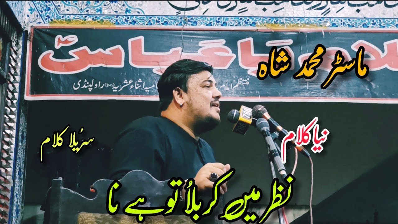 Syed Master Muhammad Shah |nazar me karbobala to ha na