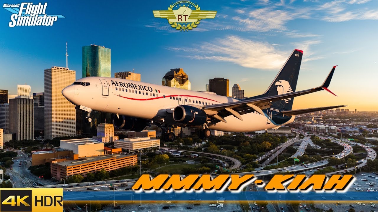 🔴 Piloto REAL de Aeroméxico | B737 ✈ | Compartiendo Cabin Ruta MMMY-KIAH | IVAO ✅ |