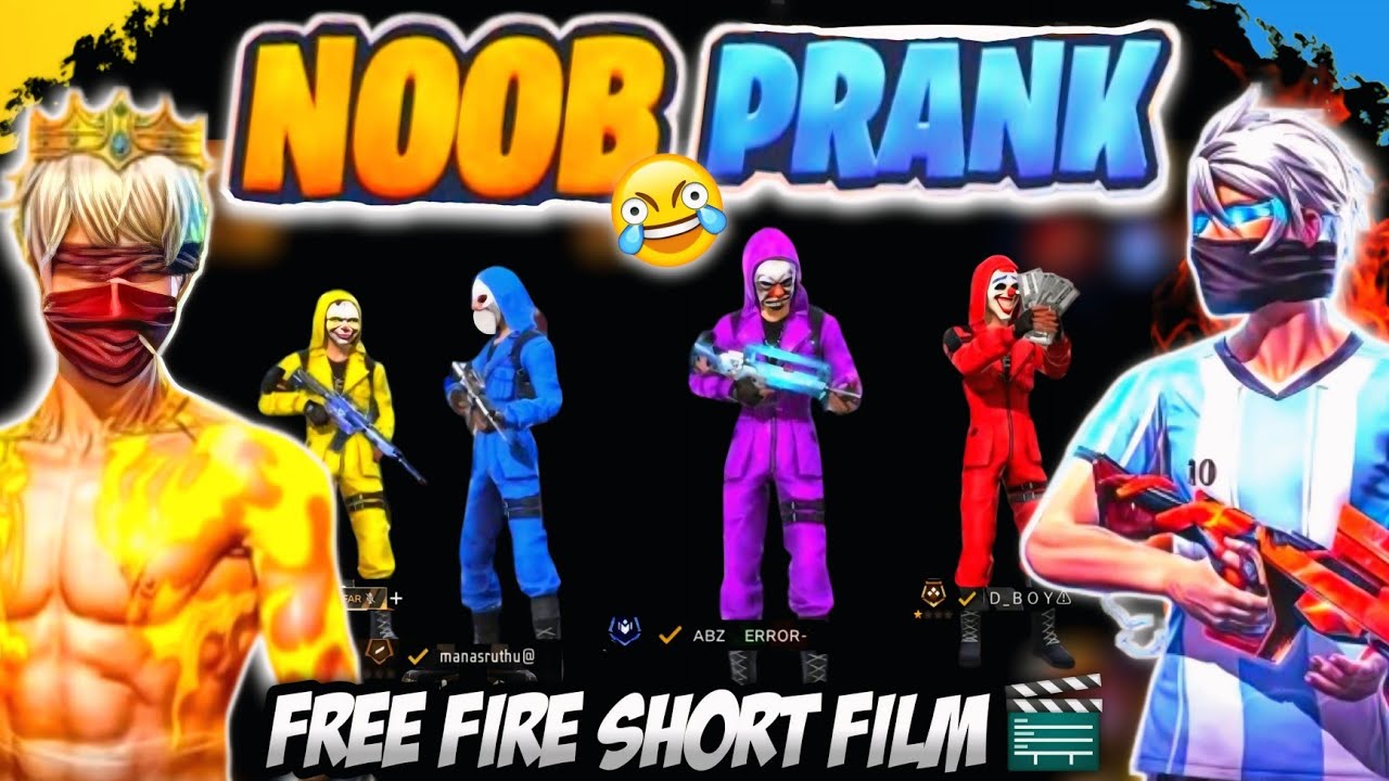 NOOB PRANK😹🧑🏿‍🦱💥FREE FIRE SHORT FILM🎬 MALAYALAM| FREE FIRE NOOB STORY|| ERROR BOY GAMING