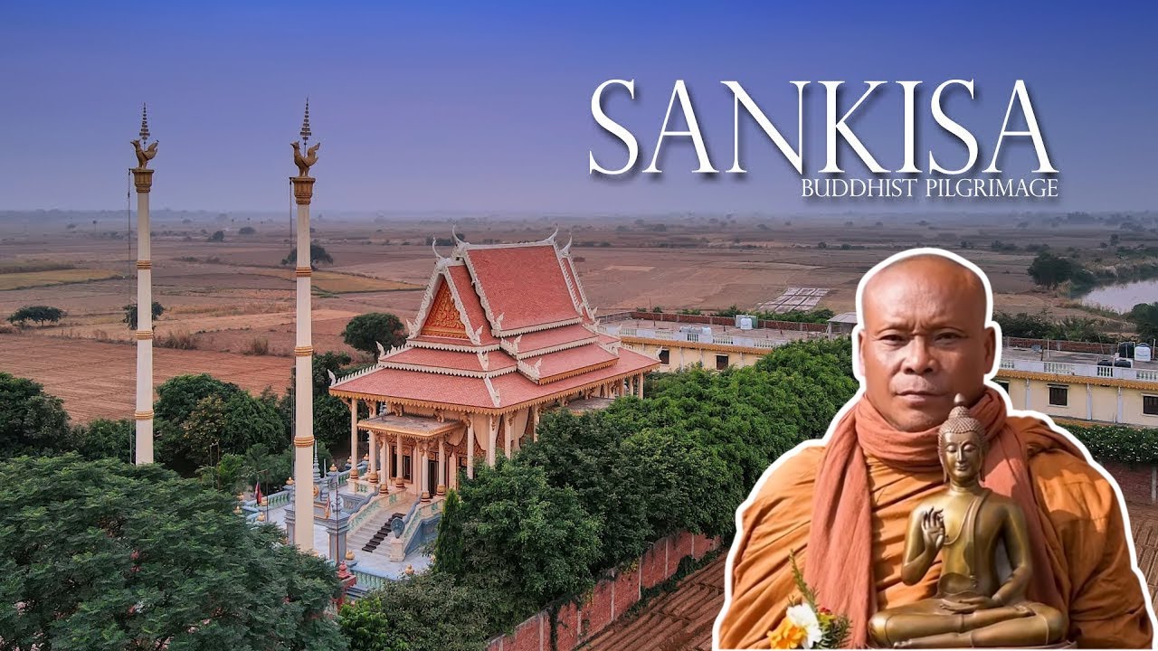 Watch: Chanting Sutta at Sankissa Stupa | Venerable Sangha ITCC