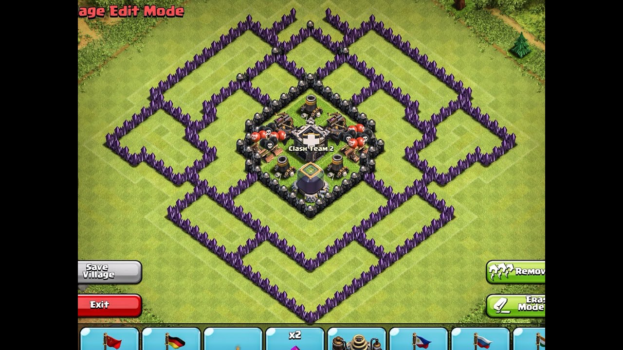 EPIC TOWN HALL 9 FARMING BASE ! Clash Of Clans !