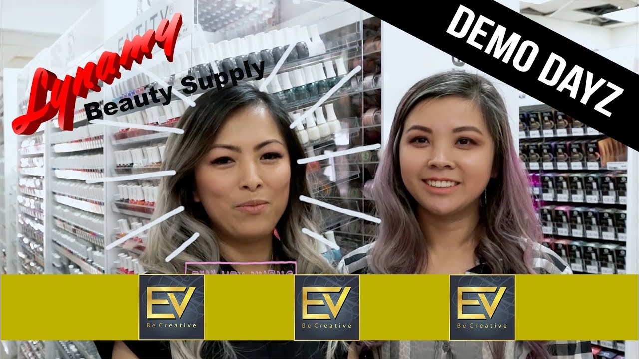 EV Nails Live Demo At Lynamy Beauty Supply - Demo Dayz Episode 5