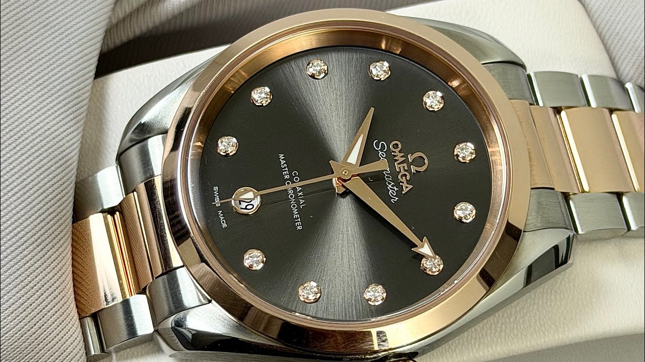 [Hiếm, Đẹp] Đồng hồ Omega Seamaster Aqua Terra Master Co Aixal Chronometter 8800 220.20.38.20.56.001