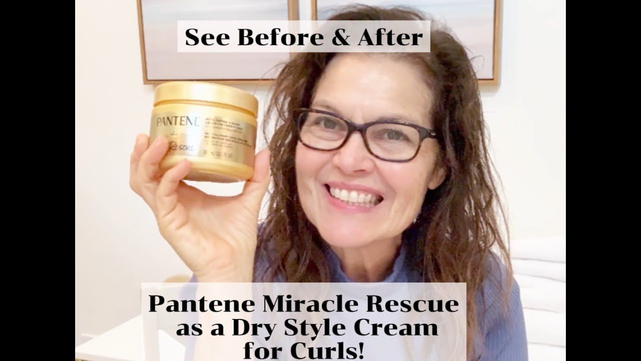 See Pantene Miracle Rescue as Dry Style Cream for Curls!