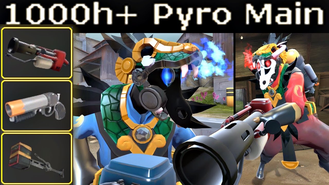 The Dragonborn🔸1000h+ Pyro Main Experience TF2