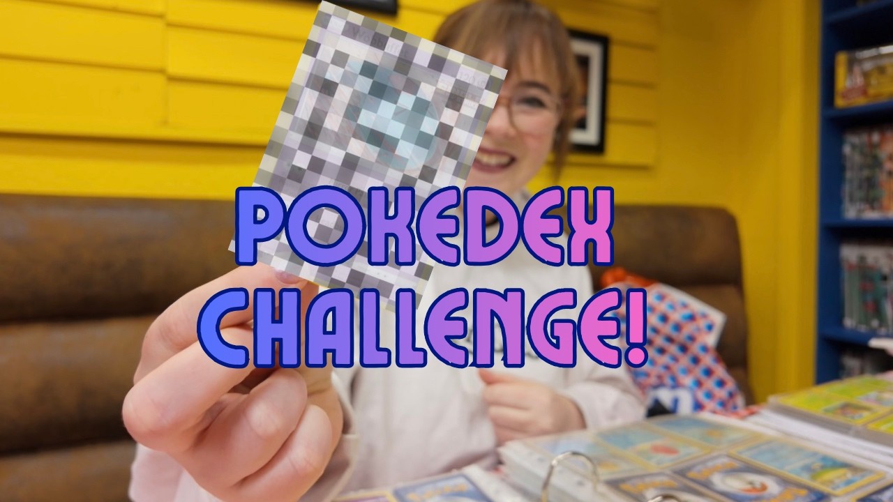 POKEDEX BINDER CHALLENGE!