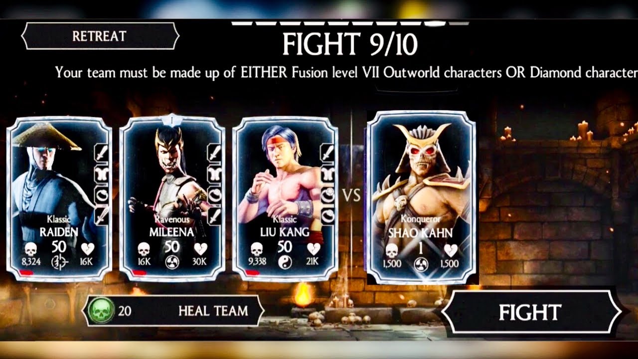 SHAO KAHN RELIC HUNT COmplete Towers #1-5 (ALL BOSSES and TEST UR MIGHTS GAMEPLAY)update1.15 mkx iOS