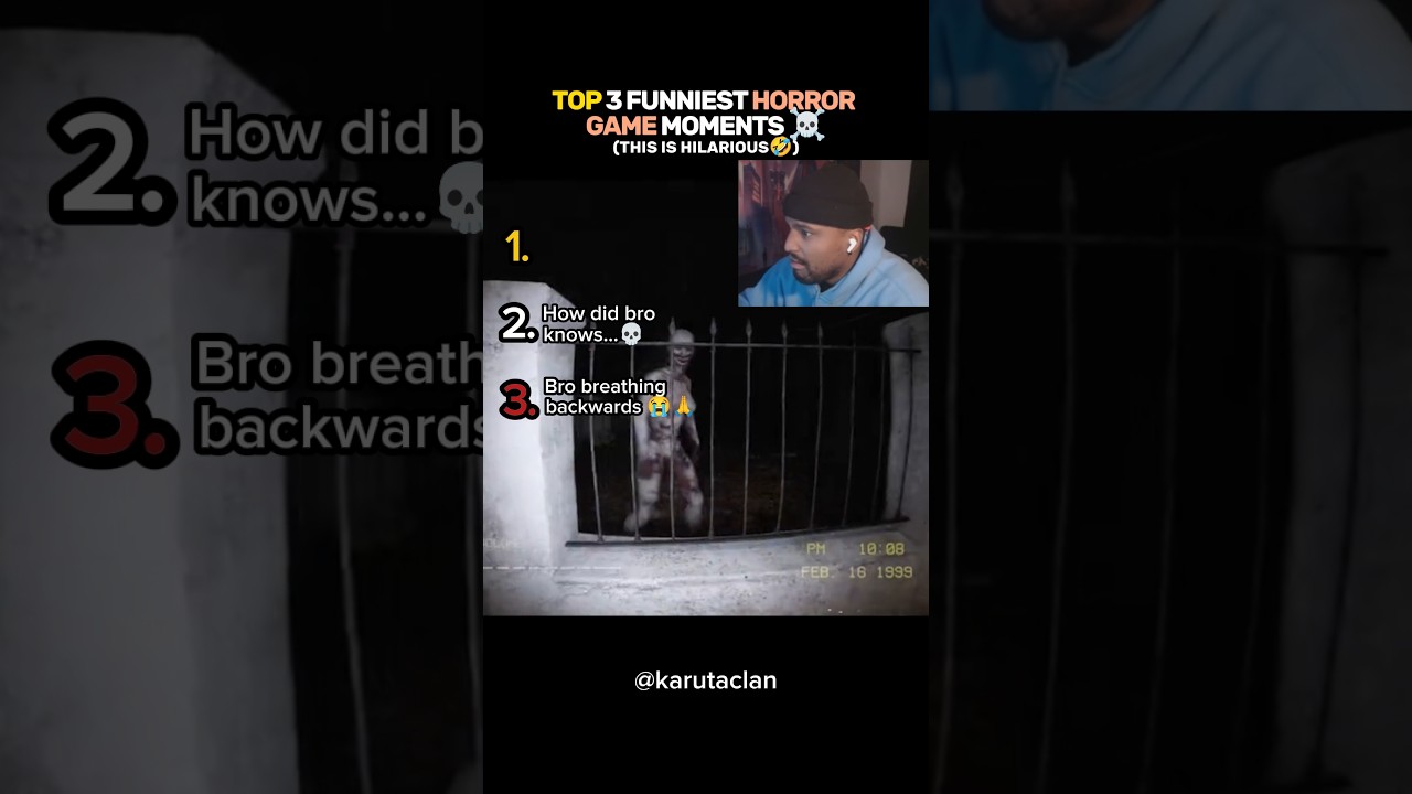&lrm;Top 3 Funniest Horror Game Moments 🎮💀 (VR Jump Scare Hit Different 😭🥽)