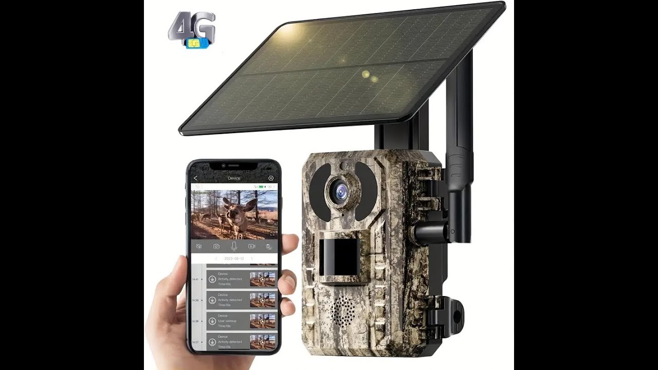 Temu 4G Solar LTE Trail Camera | Unboxing, Setup, and Live View Sync Tutorial