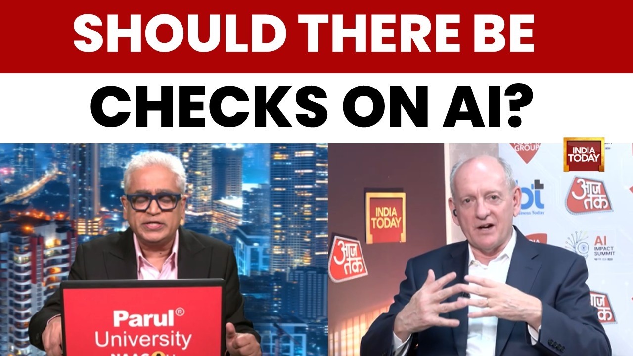 Stuart Russell Speaks to Rajdeep: 'It is not just foolish but immoral' to create AI without control