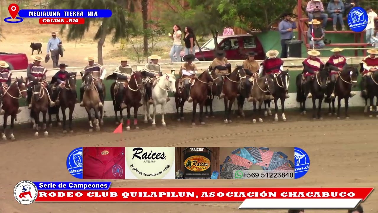 SERIE DE CAMPEONES, RODEO CLUB QUILAPILUN 2024, ASOCIACIÓN CHACABUCO EN MEDIALUNA TIERRA MIA.