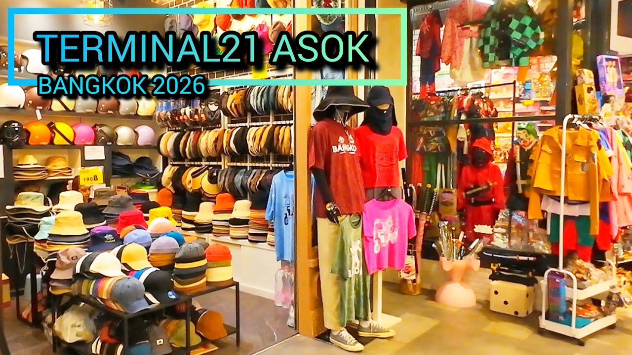 Terminal 21 Asok Shopping​ Mall in Bangkok​ Thailand​ เทอมิ​นอล​ 21 อโศก Update 27/02/26