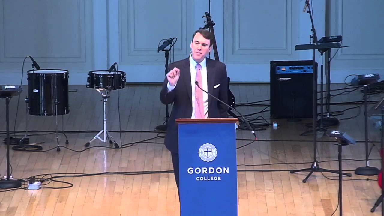 Gordon College | Plans and Prayers - Proverbs 16:1-3 | Dr. Michael Lindsay