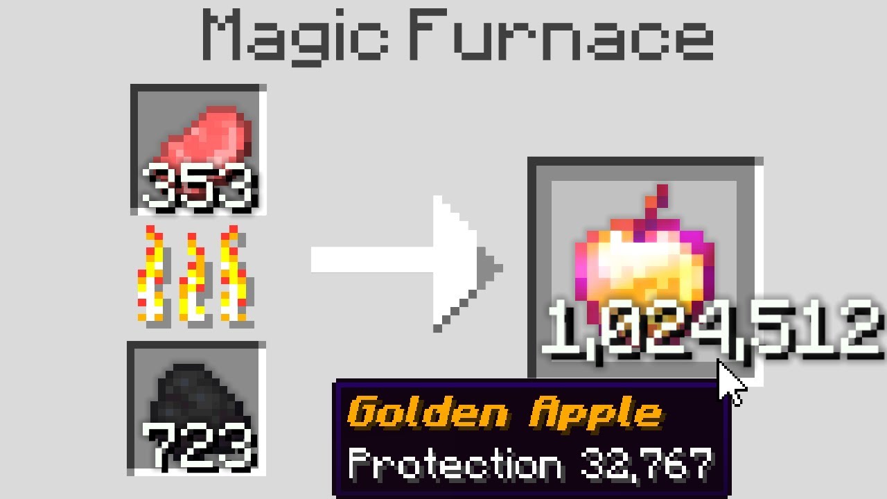 Minecraft, But Smelting Enchants Any Item...