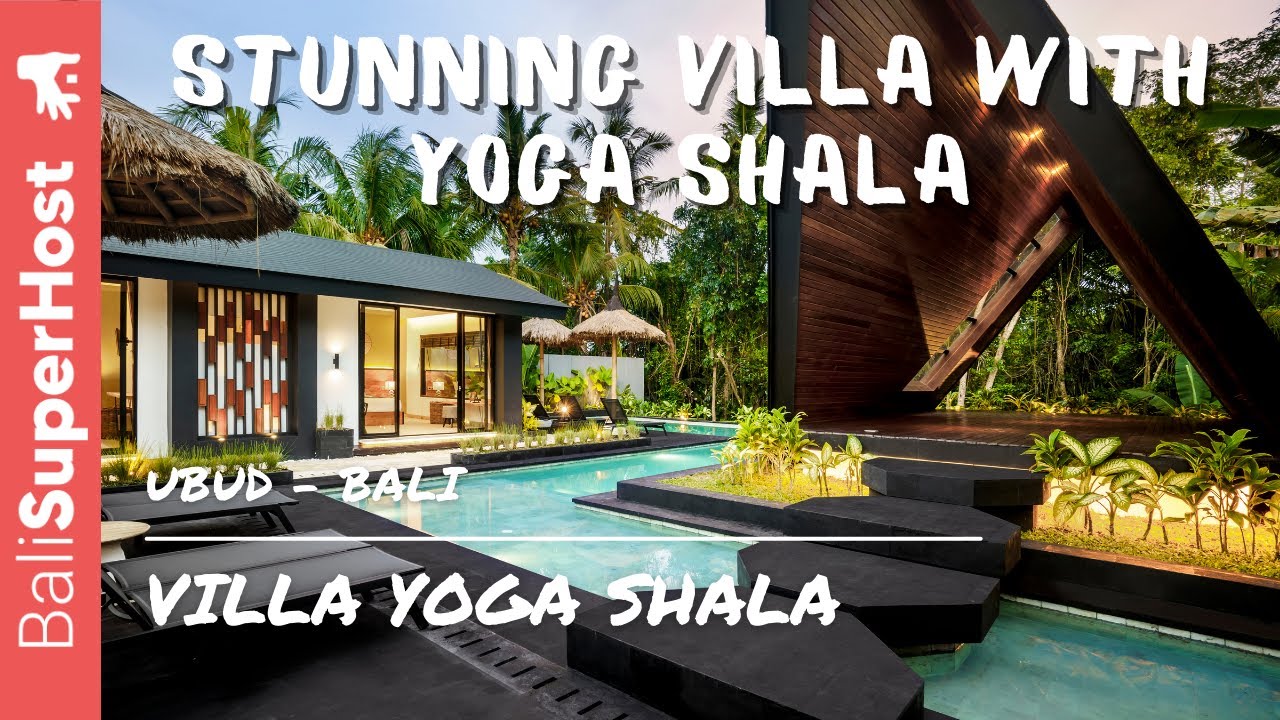STUNNING VILLA WITH YOUR OWN YOGA SHALA IN BALI - UBUD
