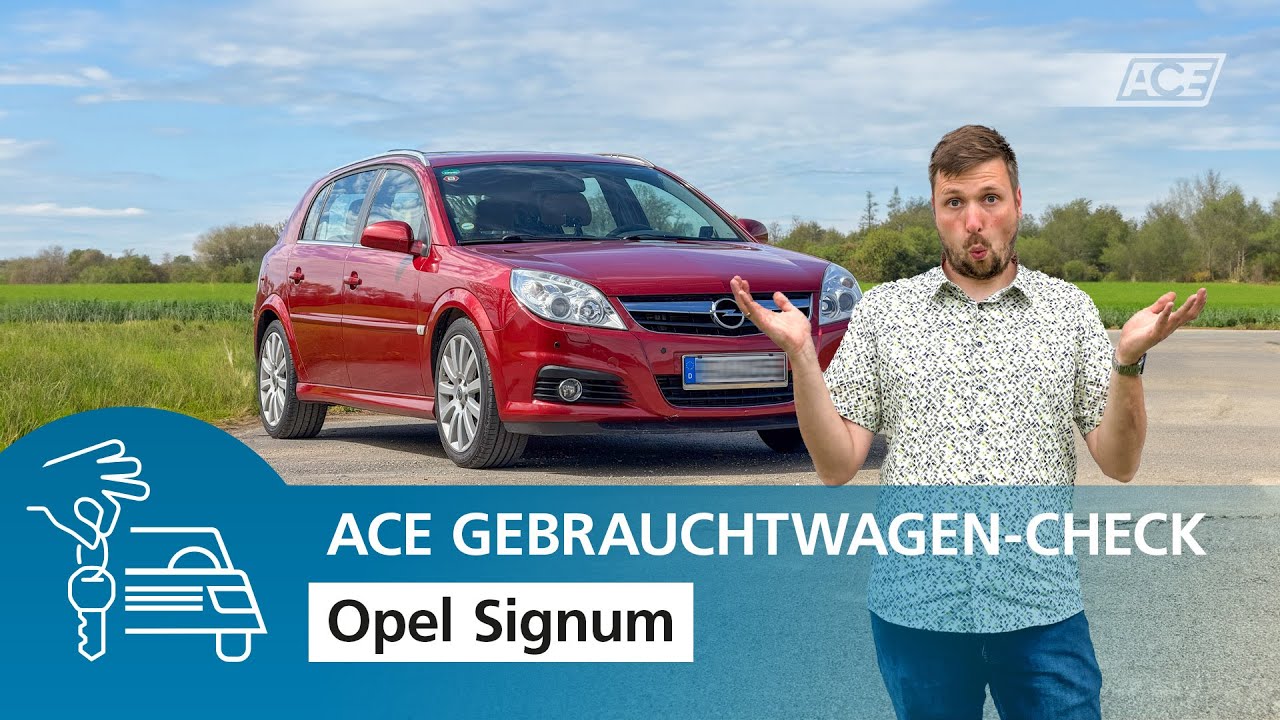 Insider Tipp Opel Signum | ACE Gebrauchtwagen-Check