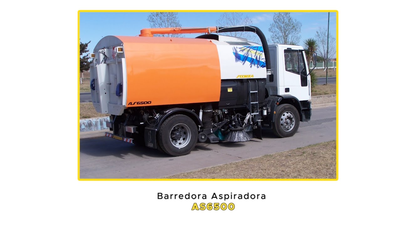 AS6500  - Barredora Aspiradora / Scorza