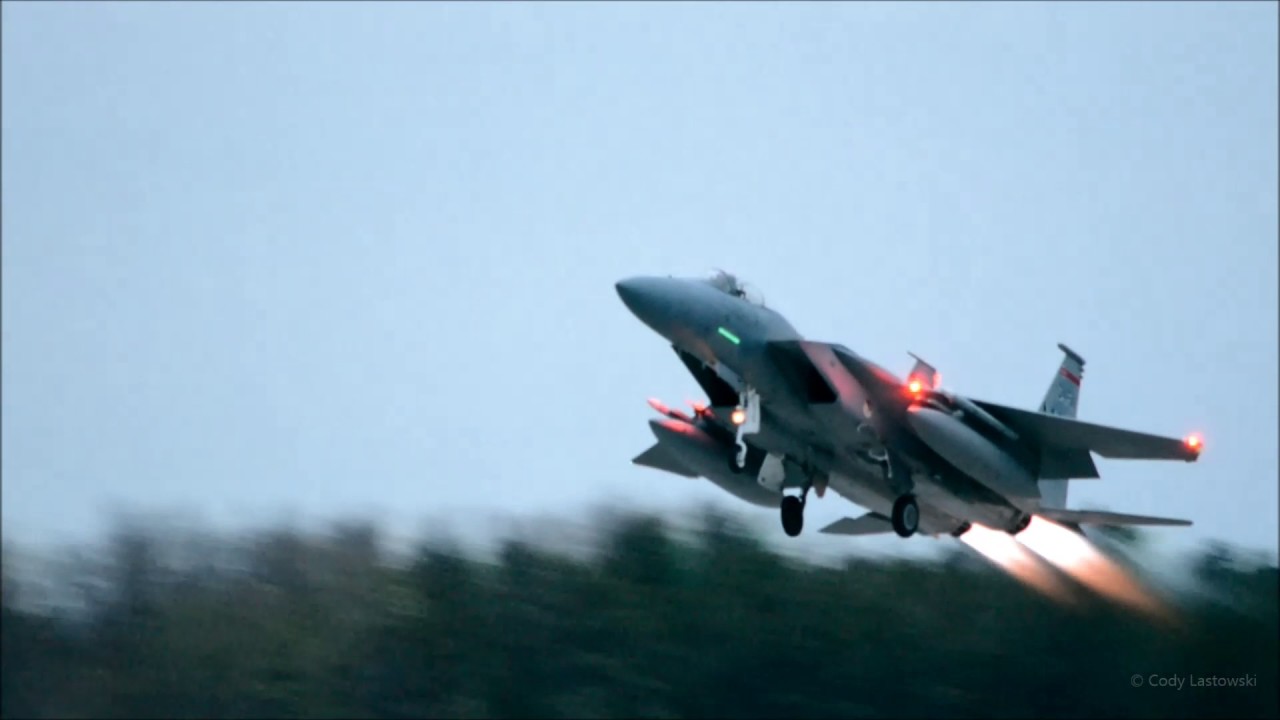 F-15 Eagles | Night Flights