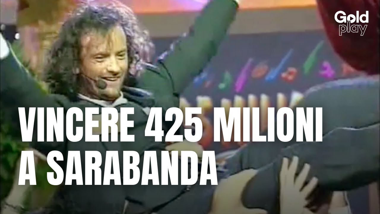 Quando Tirelli sbancò a Sarabanda (e venne 