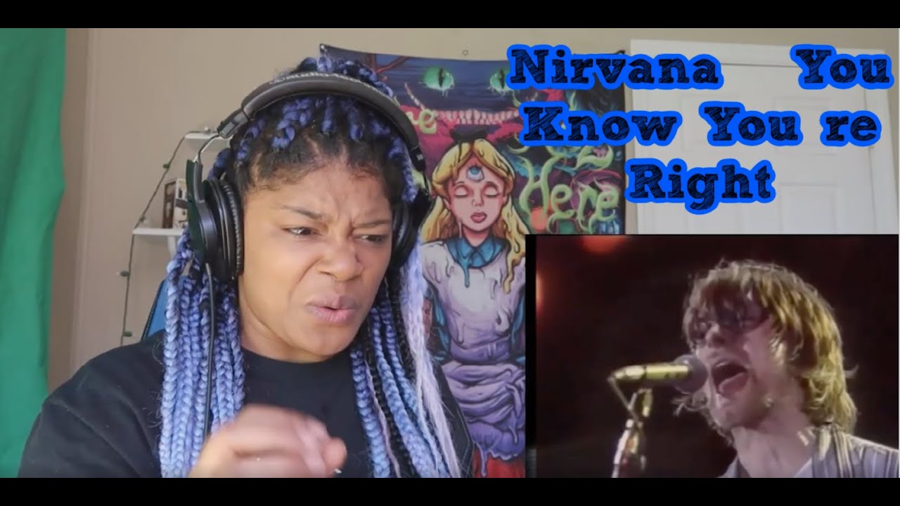 Nirvana - You Know You're Right REACTION!!!
