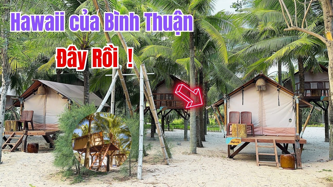 Hola Beach Glamping Resort đẹp mê li Hawaii của Bình Thuận đây rồi  !!!  ❤️  Phan Thiết Phố  🏝