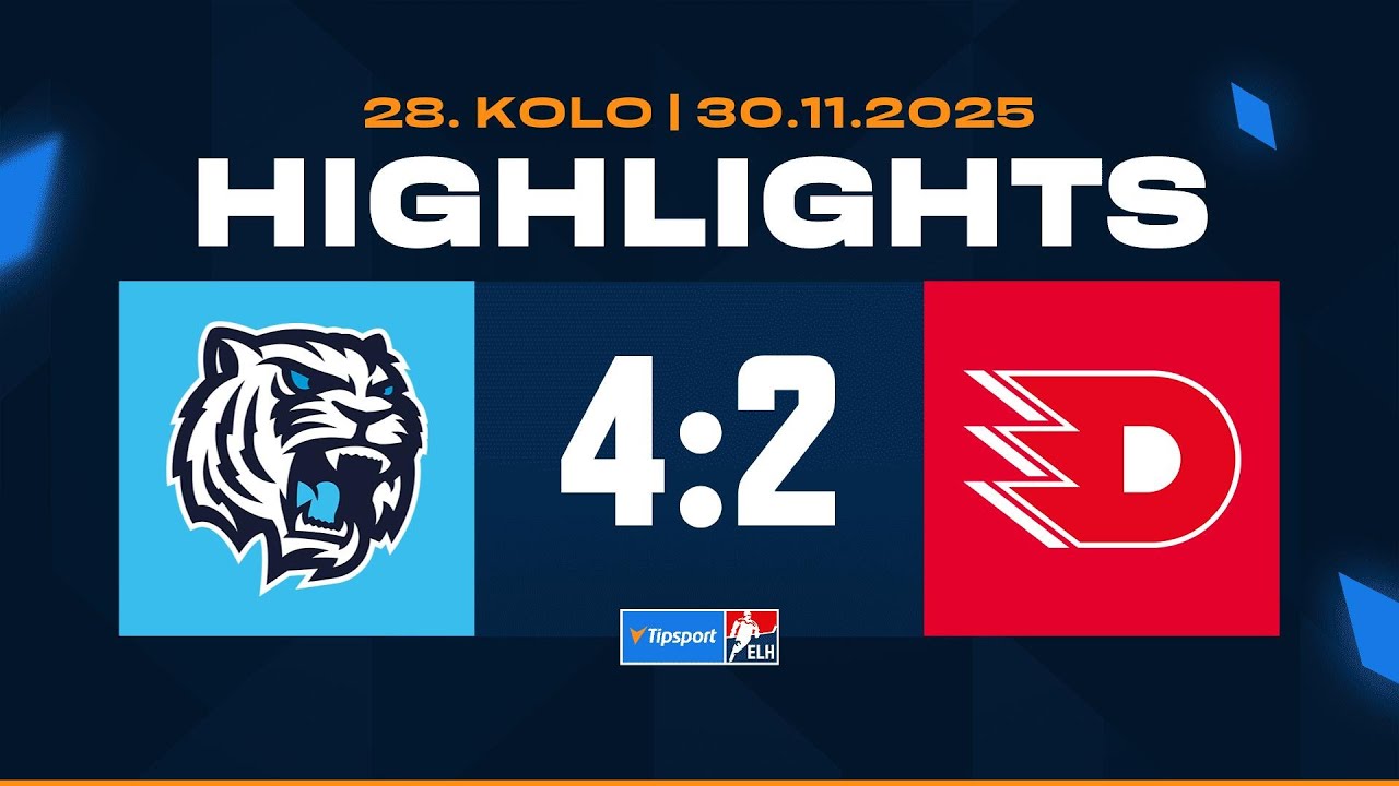 Highlights | Bílí Tygři Liberec vs. HC Dynamo Pardubice 4:2 | 30.11.2025