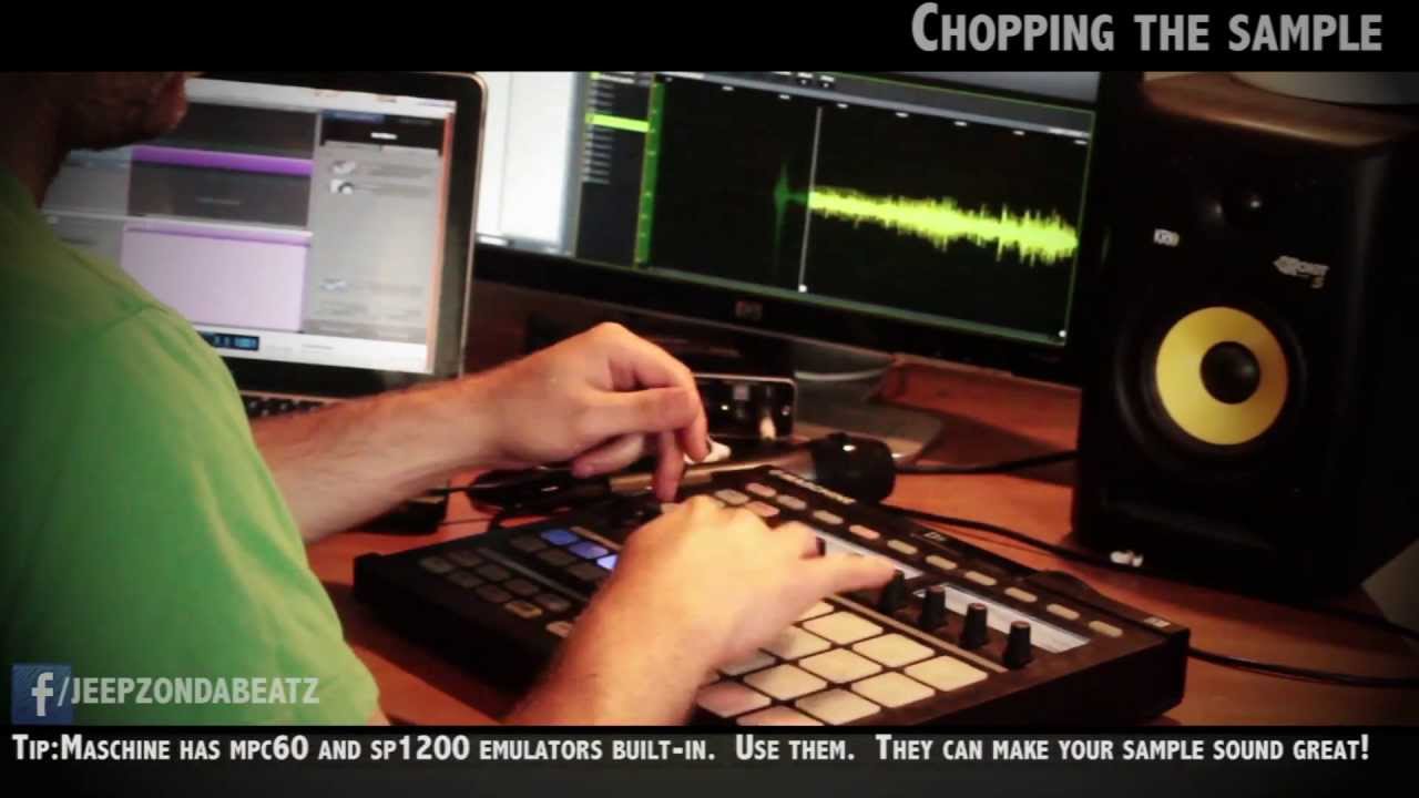 Making a sampled beat on NI Maschine (Diana Ross and B.T. Express) [Tips & Tricks]