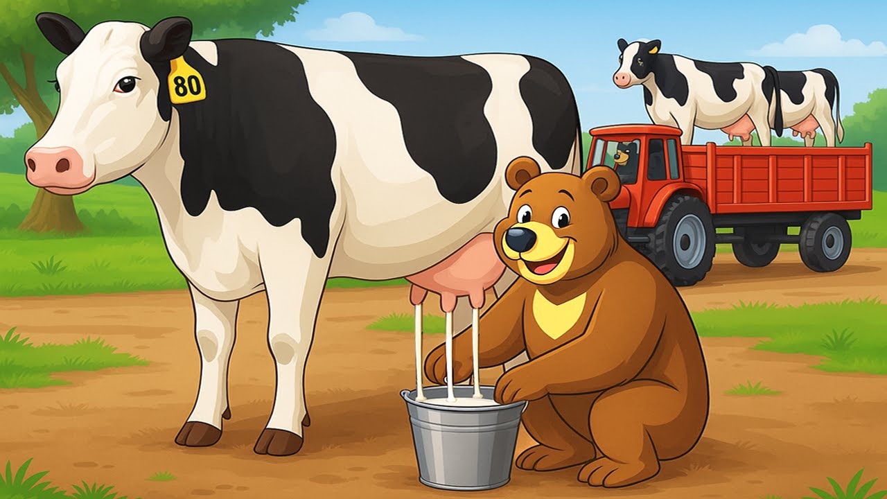 🐄 How to Milk & Raise Cows on the Farm 🪣