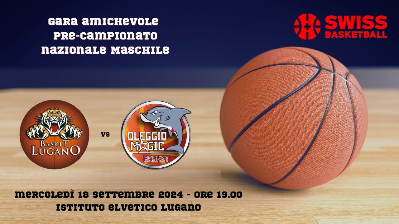 Lugano Tigers vs Oleggio Magic Basketball
