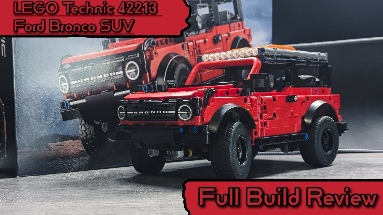 LEGO Technic 42213 Ford Bronco SUV - Full Build Review