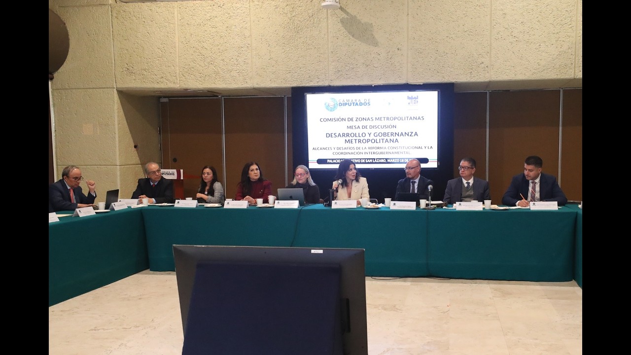 EN VIVO / Mesa de discusión: Desarrollo y gobernanza metropolitana