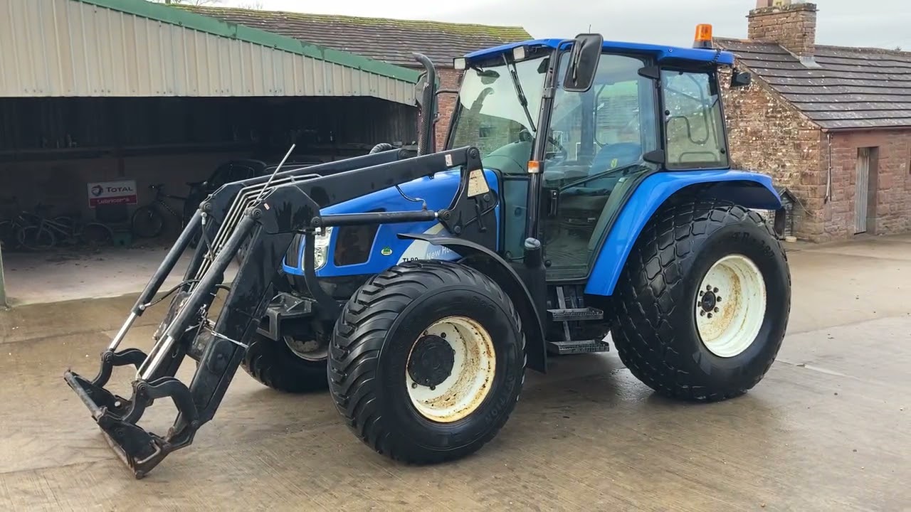 New Holland TL90A & Loader, D&A Kidd LTD, www.dandakidd.co.uk.